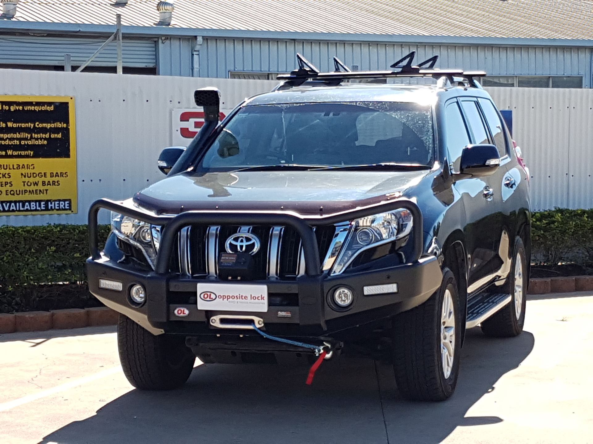 2015 prado bullbar