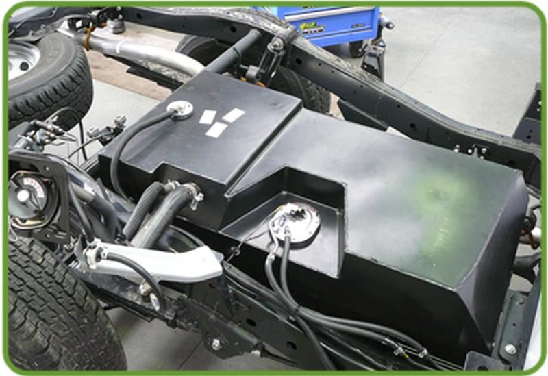 LRA 4 X 4 Long range fuel tank