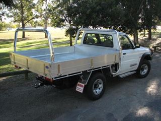 Picture of Duratray Deluxe Alloy Tray - Nissan GU Patrol Ute