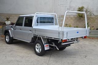 Picture of Duratray with 76mm style racks - Suits Landcruiser Workmate