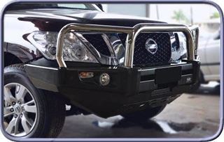 Picture of Dobinsons Stainless Deluxe Bullbar - Nissan Patrol Y62
