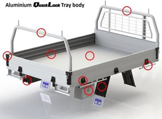 Picture of Triple M Alloy Trays