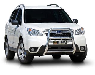 Picture of Subaru Forester  Series MY13 on - Compatible with Subarus EyeSight Driver Assist Technology  Nudge Bar 63mm Series 2