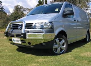 Picture of 2014 VW Transporter polished alloy bullbar