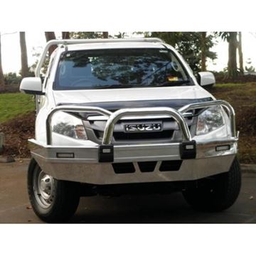 Picture of Polished Allbar Bullbar - Isuzu D-max (6/12 - 2/17)