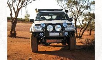 Picture of Nissan GU Patrol X-ROX steel winch compatible bullbar