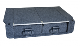 Picture of Outback 4WD interiors Rollar Drawers with fixed floors