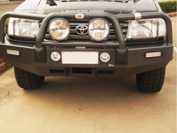 Picture of ECB Powdercoated Bullbar - Suits 100 series Land Cruiser