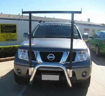 Picture of Alloy Nudge bar and H Rack - Navara D40