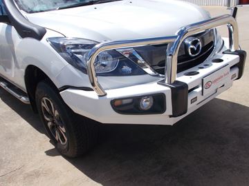 Picture of Dobinson Black Deluxe Bullbar - Mazda Bt50 (10/11 - 05/18)