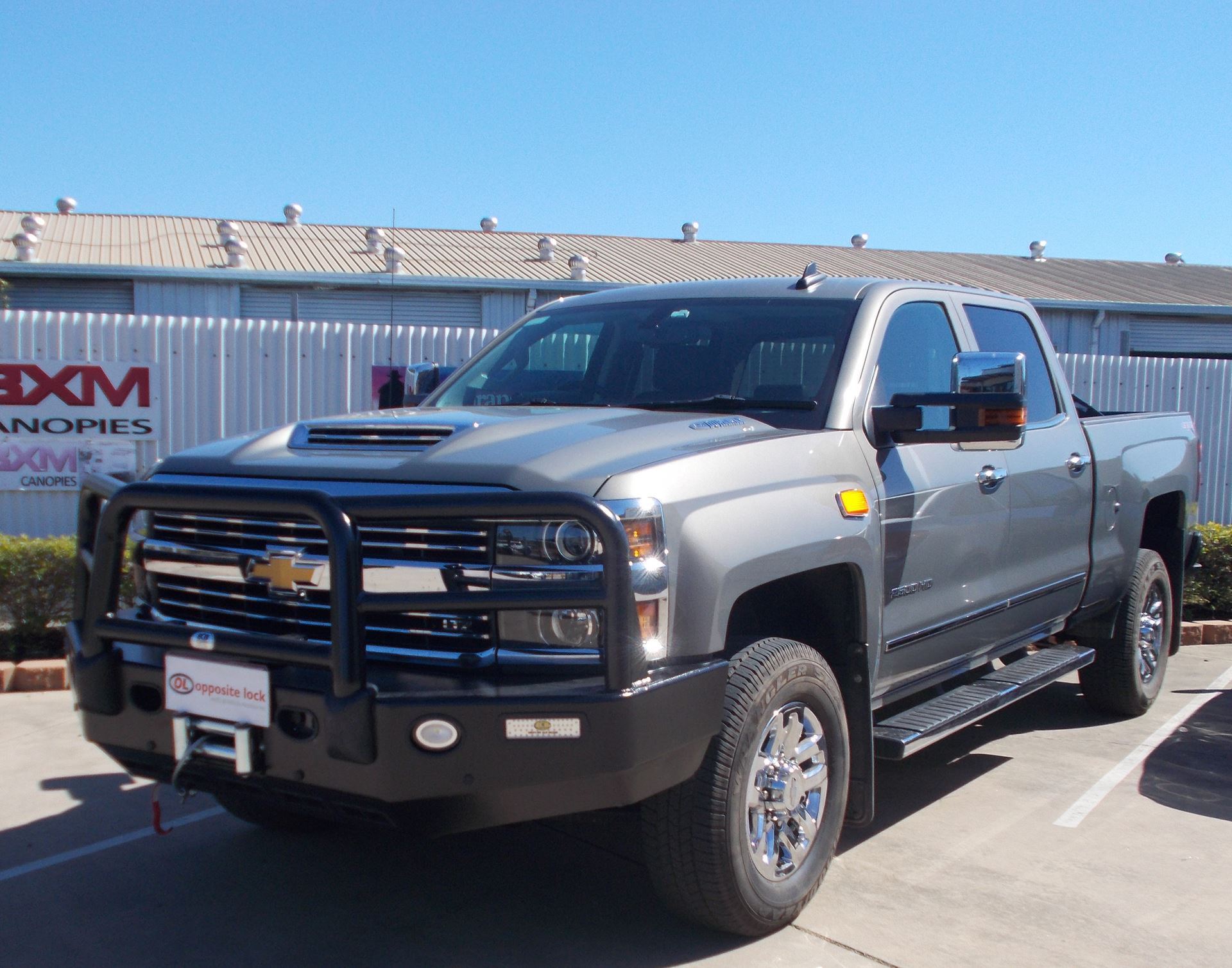 F250 ECB Bigtube Bullbar