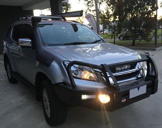 Picture of OL Post style bullbar - Isuzu MUX (11/13 - 01/17)