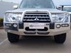 Picture of NX Mitsubishi Pajero ECB Big Tube Polished Alloy Bullbar With Fog lights