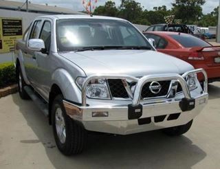 Picture of Allbar Polished Alloy Bullbar - D40 Navara