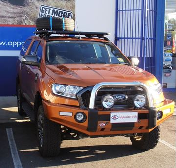 Picture of OL Single Loop Colourcoded Bullbar - PX2 Ranger