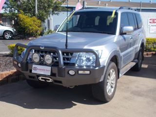 Picture of ECB Powdercoated Alloy Bullbar - NX Pajero