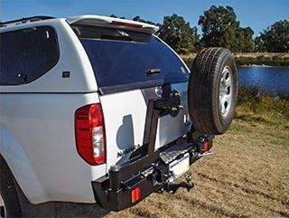 Picture of Outback Accessories Twin Wheel Carrier - Navara D40