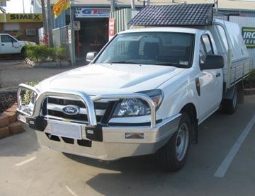 Picture of Polished Alloy Allbar Bullbar - Ford PK Ranger