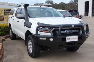Picture of ECB Powdercoated Alloy bullbar - PX2 Ranger