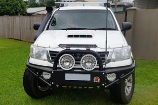 Picture of X-ROX Steel Bullbar - Suits Hilux (9/11 - 6/15)