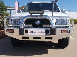 Picture of ECB Alloy Bullbar - Holden Rodeo (01/97 - 02/03)