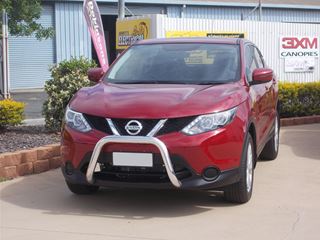 Picture of 2016 Nissan Quashqai 76mm Polished Alloy Nudge bar