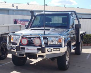 Picture of ECB Bullbar - Suits 79 Series Land Cruiser