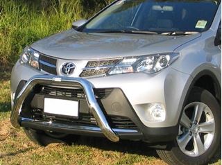 Picture of Polished alloy low nudgebar - Suits Rav 4 (01/13 - 11/15)