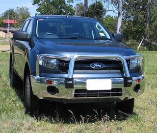 Picture of Polished Alloy Bullbar - Ford PX Ranger