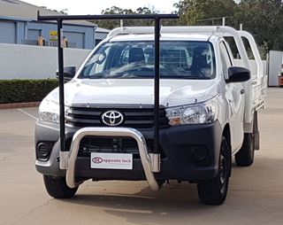 Picture of Polished Nudge bar and H Rack - Suits Hilux (07/2015 - On)