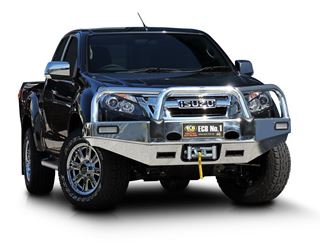 Picture of ECB Alloy Winch Bullbar - Isuzu Dmax (06/12 - 02/17)