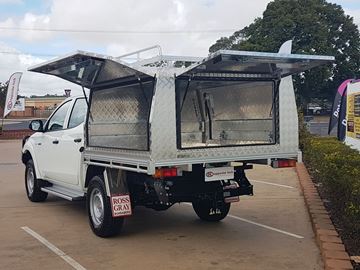 Picture of Alloy Checkerplate Canopy - MQ Triton