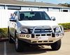 Picture of ECB Alloy Bullbar with Foglights - Ford Ranger PX