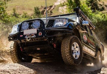 Picture of X-ROX Steel Bullbar - Navara D40