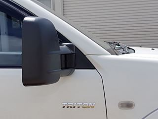 Picture of Clearview Mirrors (black) - Mitsubushi Triton MN