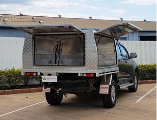 Picture of Alloy Checkerplate Canopy - Holden RG Colorado