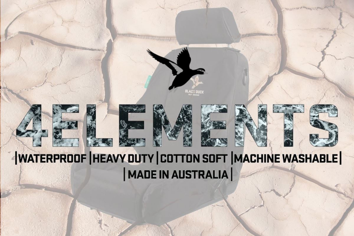 NEW SEAT COVER RANGE - 4Elements by Black Duck
