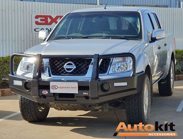 Picture of Opposite Lock Post Style bullbar - D40 Navara