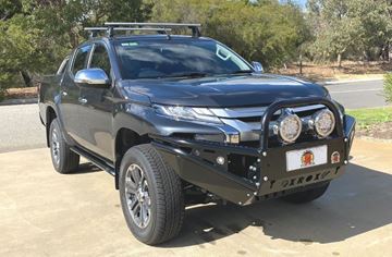 Picture of XROX Steel Bullbar - Triton MR